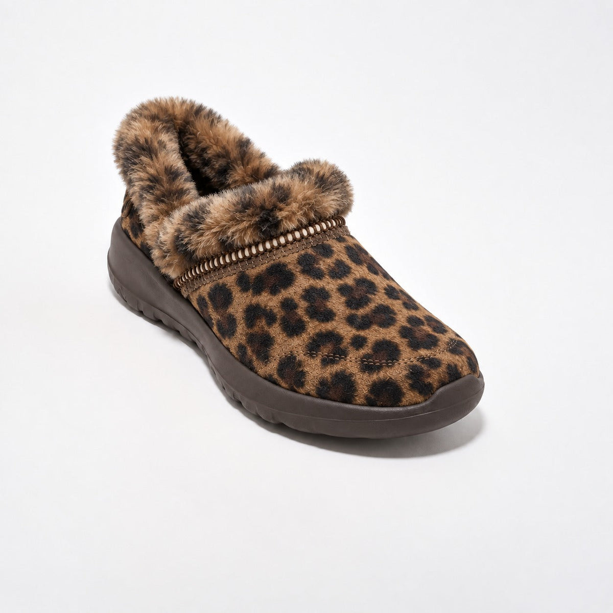 Women’s Water-Repellent Suede Cozy Slip-Ons