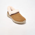 Women’s Water-Repellent Suede Cozy Slip-Ons
